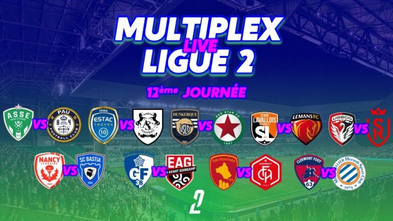 🔴 en direct : analyse approfondie de la j12 de ligue 2 – assem, pau, laval, mans, troyes et amiens en jeu