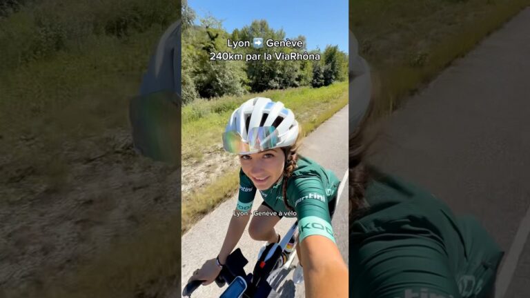 Lyon à Genève à vélo : un parcours révélateur de 240 km pour les passionnés de cyclisme