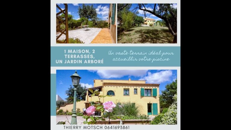 Élégance et tranquillité : explorez une villa d’exception à Agde avec Thierry Motsch Immobilier